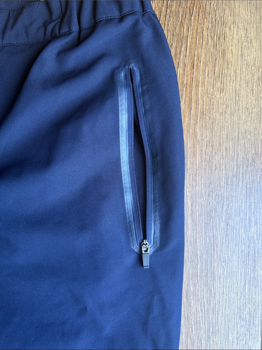 Men's Navy Performance Jogger Pants - Picture 3 of 8